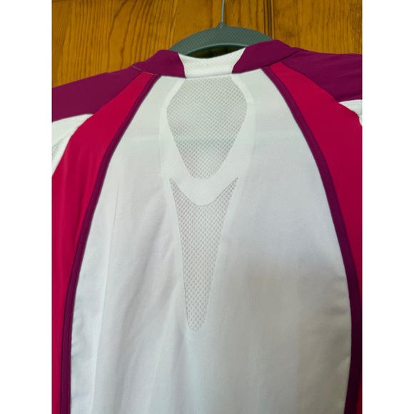 Gore Bike Wear Long Sleeve Cycling Jersey Full Zip Pink White XXL - Picture 11 of 12